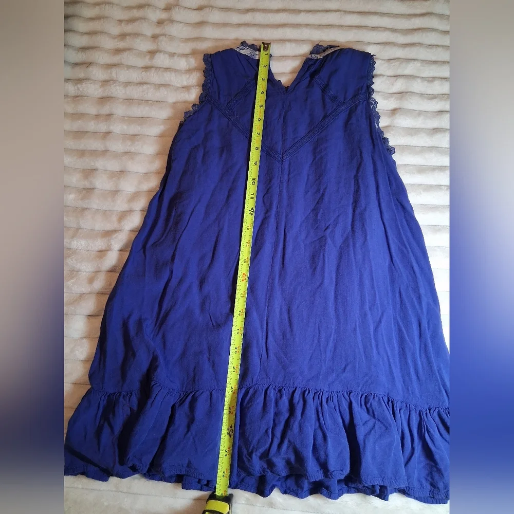 Hayden Girls Royal Blue Garment RAYON  BLEND  SIZE 11/12
